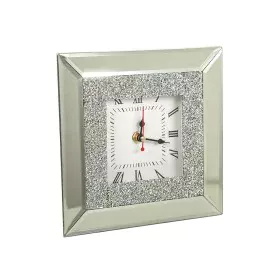 Reloj de Mesa Romimex Plateado Vidrio 20 x 5 x 20 cm de Romimex, Relojes de escritorio - Ref: D1617335, Precio: 24,21 €, Desc...