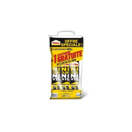 Adhésif de montage Pattex 380 g x 2 de Pattex, Colles de montage - Réf : S7181813, Prix : 36,47 €, Remise : %