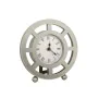 Table clock Romimex Silver Glass 20 x 21 x 5 cm by Romimex, Desk & Shelf Clocks - Ref: D1617341, Price: 45,17 €, Discount: %