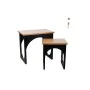 Tables set Romimex Black Natural MDF Wood 2 Pieces by Romimex, Tables - Ref: D1617365, Price: 198,94 €, Discount: %