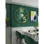 Reloj de Pared Romimex Dorado Metal 50 x 50 x 6 cm de Romimex, Relojes de pared - Ref: D1617370, Precio: 127,35 €, Descuento: %