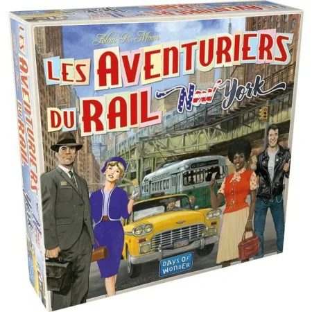 Juego de Mesa Les Aventuriers du Rail - New York (FR) de BigBuy Fun, Juegos de tablero - Ref: S7182376, Precio: 41,73 €, Desc...