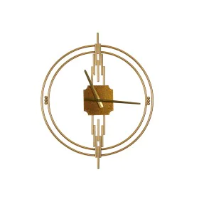 Horloge Murale Romimex Doré Métal 46 x 56 x 4 cm de Romimex, Pendules murales - Réf : D1617372, Prix : 92,11 €, Remise : %