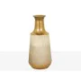 Blumenvase Romimex Weiß Gold Metall 17 x 37 x 17 cm von Romimex, Vasen - Ref: D1617387, Preis: 61,48 €, Rabatt: %