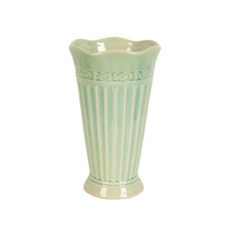 Vase Romimex Blue Ceramic 16 x 27 x 16 cm by Romimex, Vases - Ref: D1617391, Price: 27,71 €, Discount: %