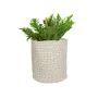 Macetero Romimex Blanco/Gris 30 x 35 x 30 cm de Romimex, Maceteros - Ref: D1617451, Precio: 39,00 €, Descuento: %