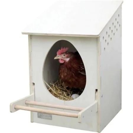 Nest Kerbl White Wood 51 x 34 x 53 cm Chicken by Kerbl, Beds - Ref: S7183852, Price: 68,05 €, Discount: %