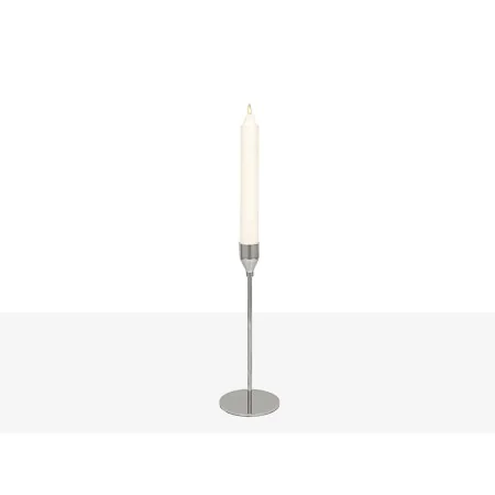 Candleholder Romimex Silver Metal 8 x 23 x 8 cm by Romimex, Candelabras and candle holders - Ref: D1617493, Price: 13,50 €, D...