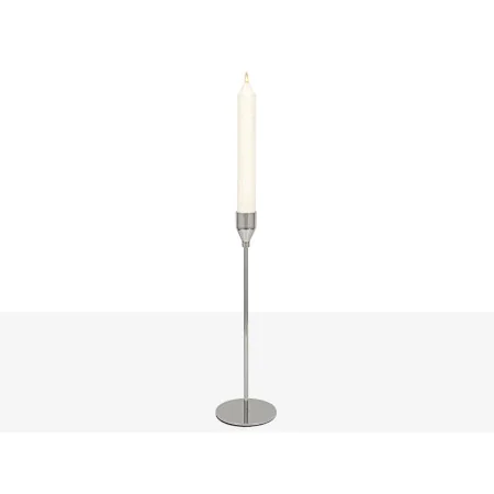 Candleholder Romimex Silver Metal 8 x 28 x 8 cm by Romimex, Candelabras and candle holders - Ref: D1617494, Price: 14,42 €, D...