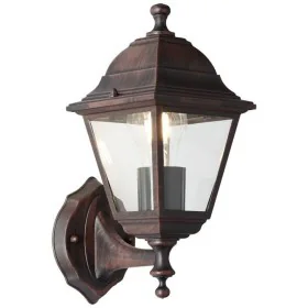 Wall Lamp Brilliant Nissie Exterior Black oxide E27 60 W by Brilliant, Outdoor Wall Lights - Ref: S7184540, Price: 33,26 €, D...