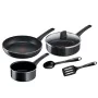 Batería de Cocina Tefal 6 Piezas Inducción de Tefal, Juegos de sartenes y ollas - Ref: S7184543, Precio: 139,30 €, Descuento: %