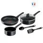 Batteria da Cucina Tefal 6 Pezzi Induzione di Tefal, Set di padelle e pentole - Rif: S7184543, Prezzo: 135,79 €, Sconto: %