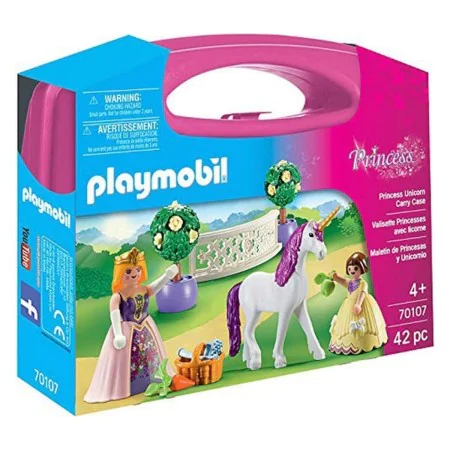 Playset Princess Unicron Carry Case Playmobil 70107 42 Peças de Playmobil, Playsets de figuras de brincar - Ref: S7184560, Pr...