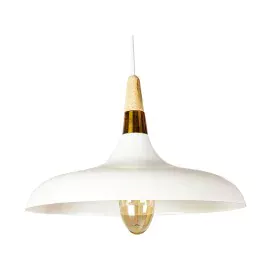 Suspension Romimex Blanc Naturel E27 220-240 V de Romimex, Suspensions - Réf : D1617524, Prix : 70,56 €, Remise : %