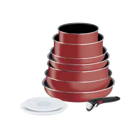 Bateria de Cozinha Tefal L1529402 10 Peças de Tefal, Jogos de tachos e panelas - Ref: S7184811, Preço: 147,17 €, Desconto: %