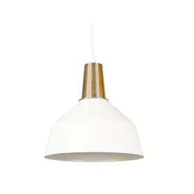 Candeeiro de teto Romimex Branco E27 220-240 V de Romimex, Iluminação suspensa - Ref: D1617526, Preço: 59,54 €, Desconto: %