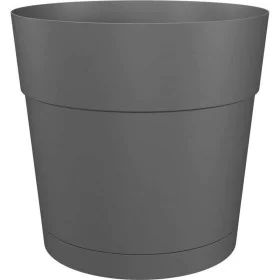 Plant pot Artevasi White Anthracite Plastic Circular Ø 40 cm by Artevasi, Flower Pots - Ref: S7184977, Price: 34,23 €, Discou...