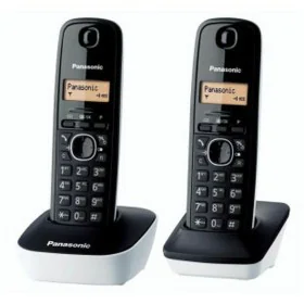 Telefone sem fios Panasonic KX-TG1612 Âmbar Preto/Branco de Panasonic, Telefones analógicos - Ref: S7185023, Preço: 60,08 €, ...