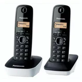 Telefono Senza Fili Panasonic KX-TG1612 Ambra Nero/Bianco di Panasonic, Telefoni analogici - Rif: S7185023, Prezzo: 60,08 €, ...