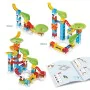 Marbles set Vtech Marble Rush Marble Run - Beginner Set Circuit + 4 Years Track with Ramps 47 Pieces by Vtech, Marble Runs - ...