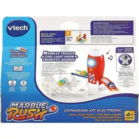 Conjunto de Berlindes Vtech Marble Rush - Expansion Kit Electronic - Raket Circuito Pista com Rampas 3 Peças + 4 Anos de Vtec...