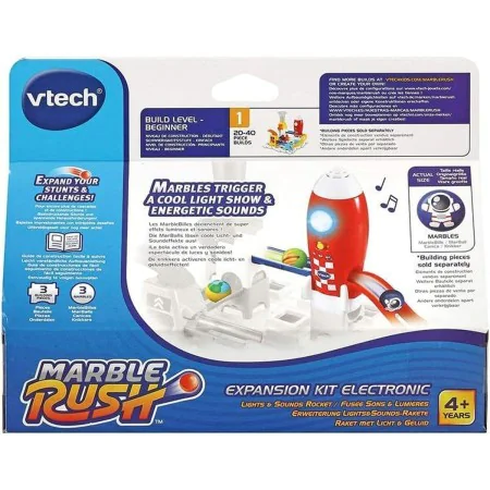 Jeu de billes Vtech Marble Rush - Expansion Kit Electronic - Raket Circuit Piste avec Rampes 3 Pièces + 4 Ans de Vtech, Circu...