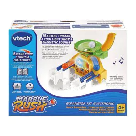 Conjunto de Berlindes Vtech Marble Rush - Expansion Kit Electronic - Trechter Circuito 4 Peças Pista com Rampas + 4 Anos de V...