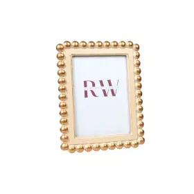 Photo frame Romimex Beige Resin 3 x 18 x 13 cm by Romimex, Table and wall frames - Ref: D1617743, Price: 17,07 €, Discount: %