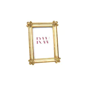 Photo frame Romimex Golden Resin 3 x 15 x 10 cm by Romimex, Table and wall frames - Ref: D1617744, Price: 16,20 €, Discount: %