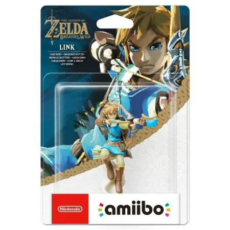 Figure à Collectionner Amiibo The Legend of Zelda: Breath of the Wild - Link (Archer) de Amiibo, Personnages interactifs - Ré...