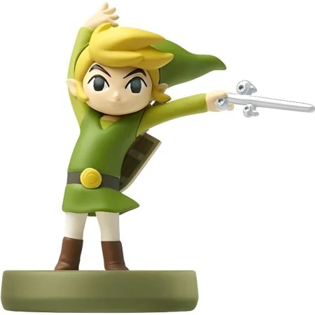 Figure à Collectionner Amiibo The Legend of Zelda: The Wind Waker - Toon Link de Amiibo, Personnages interactifs - Réf : S718...