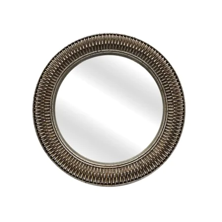 Miroir mural Romimex Argenté Résine 33 x 33 x 3 cm Rond de Romimex, Miroirs muraux - Réf : D1617779, Prix : 38,05 €, Remise : %