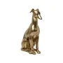 Decorative Figure Romimex Golden Resin Dog 20 x 30 x 10 cm by Romimex, Collectables - Ref: D1617798, Price: 47,27 €, Discount: %