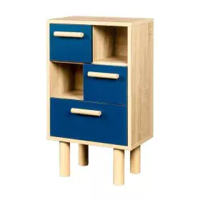 Caisson à Tiroirs Blue marine 67 x 40 cm de BigBuy Home, Armoires et étagères - Réf : S7185901, Prix : 66,62 €, Remise : %