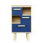 Chest of drawers Navy Blue 67 x 40 cm by BigBuy Home, Cupboards and shelving - Ref: S7185901, Price: 66,62 €, Discount: %