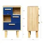 Cómoda Azul Marinho 67 x 40 cm de BigBuy Home, Armários e prateleiras - Ref: S7185901, Preço: 66,62 €, Desconto: %