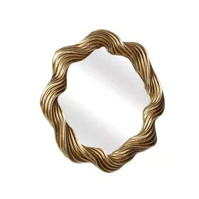 Miroir mural Romimex Doré Résine 29 x 31 x 2 cm de Romimex, Miroirs muraux - Réf : D1617835, Prix : 37,30 €, Remise : %