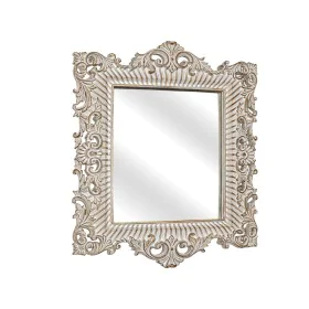 Wall mirror Romimex Natural Resin 35 x 30 x 2 cm by Romimex, Wall-Mounted Mirrors - Ref: D1617838, Price: 44,77 €, Discount: %