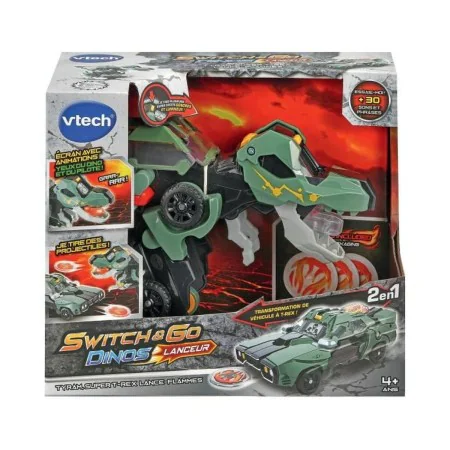 Jeu de Véhicules Vtech Swich and Go Dinosaure de Vtech, Véhicules à moteur - Réf : S7186139, Prix : 45,17 €, Remise : %