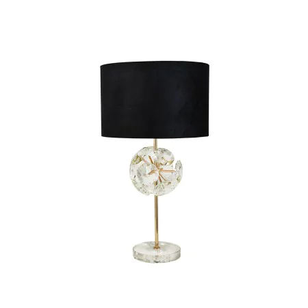 Desk lamp Romimex Transparent Glass 28 x 51 x 28 cm by Romimex, Bedside and Table Lamps - Ref: D1617848, Price: 94,69 €, Disc...