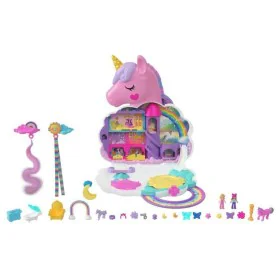 Playset Polly Pocket HKV51 Unicorno di Polly Pocket, Personaggi giocattolo - Rif: S7186305, Prezzo: 54,84 €, Sconto: %