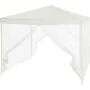 Cenador 140 Acero 100 % poliéster 3 x 3 m Blanco de BigBuy Outdoor, Cenadores - Ref: S7186553, Precio: 64,55 €, Descuento: %