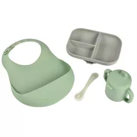 Dinnerware Set Béaba Green 4 Pieces Silicone by Béaba, Sets - Ref: S7186564, Price: 51,35 €, Discount: %