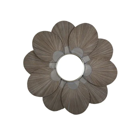 Espelho de parede Romimex Preto Madeira Flor 122 x 122 x 7 cm de Romimex, Espelhos de parede - Ref: D1617879, Preço: 733,39 €...