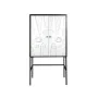 Armario Romimex Blanco Negro Madera 43 x 153 x 80 cm de Romimex, Armarios y aparadores - Ref: D1617880, Precio: 987,67 €, Des...