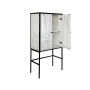 Armoire Romimex Blanc Noir Bois 43 x 153 x 80 cm de Romimex, Buffets, crédences et vaisseliers - Réf : D1617880, Prix : 876,8...