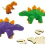 Juego de Plastilina SES Creative Dinosaurs Sin gluten de SES Creative, Arcilla y plastilina - Ref: S7186691, Precio: 27,50 €,...