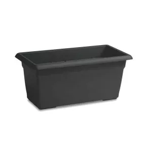 Pot Stefanplast Mediterráneo Anthracite Plastique 100 cm de Stefanplast, Pots de fleurs - Réf : S7186811, Prix : 47,75 €, Rem...