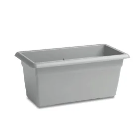 Pot Gris Rectangulaire de BigBuy Garden, Pots de fleurs - Réf : S7186813, Prix : 46,92 €, Remise : %