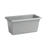 Plant pot Grey Rectangular by BigBuy Garden, Flower Pots - Ref: S7186813, Price: 47,86 €, Discount: %